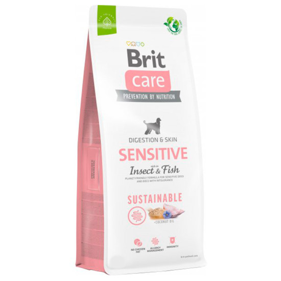 Brit Care Sustainable DOG Sensitive Insect & Fish 12kg