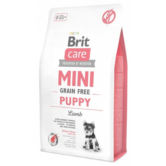 Brit Care Grain Free Puppy Mini Lamb 2kg