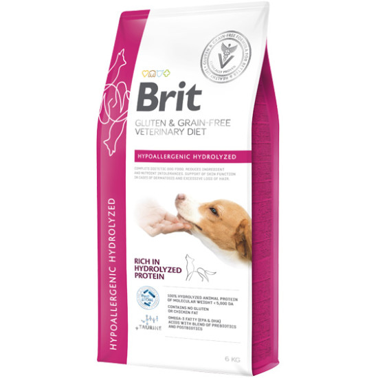 Brit VD GF Dog Hypoallergenic Hydrolyzed Protein 6kg