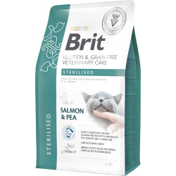 Brit VD - Grain Free Sterilized Salmon & Pea CAT 2kg
