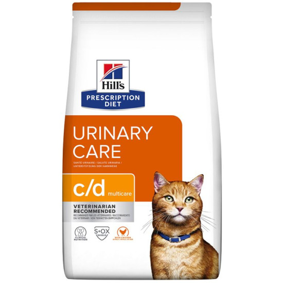 Hill's Prescription Diet c/d Multicare Urinary Care για Γάτες με Κοτόπουλο 1,5kg