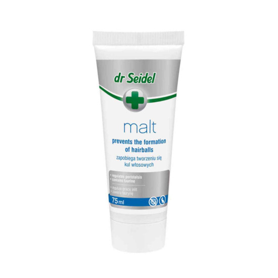 VetExpert - dr Seidel Malt Paste Συμπλήρωμα Διατροφής Γάτας για Τριχόμπαλες 75ml