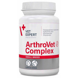 VetExpert ArthroVet Complex HA (60 KΑΨΟΥΛΕΣ twistoff) για τις αρθρώσεις για μικρόσωμα σκυλάκια και γάτες