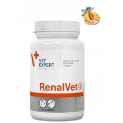 VetExpert - RENALVET ΣΥΜΠΛΗΡΩΜΑ ΔΙΑΤΡΟΦΗΣ ΚΑΤΑ ΤΗΣ ΧΡΟΝΙΑΣ ΝΕΦΡΙΚΗΣ ΑΝΕΠΑΡΚΕΙΑΣ (60 κάψουλες)
