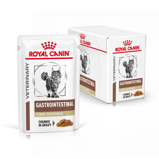 Royal Canin - Gastro Intestinal Fibre Response σε Σάλτσα CAT (φακελάκι) 85gr
