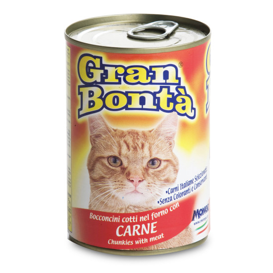 Gran Bonta κονσέρβα γάτας κομματάκια με κρέας 400gr