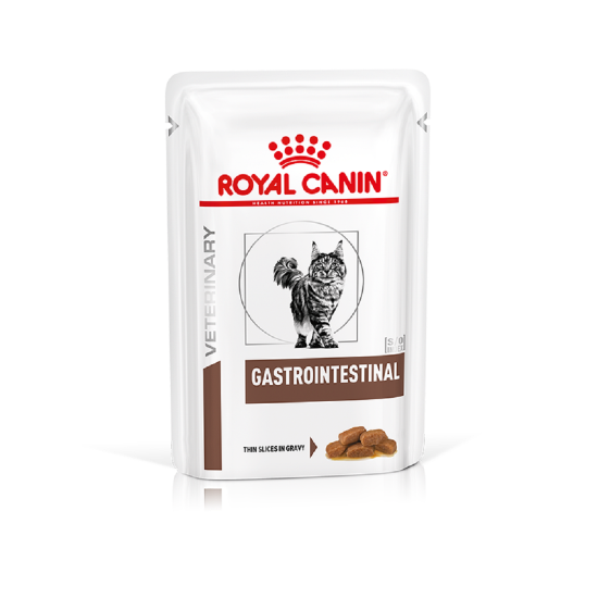 Royal Canin - Gastro Intestinal κομματάκια σε σάλτσα CAT (φακελάκι) 85gr
