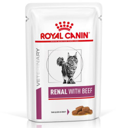 Royal Canin  - Renal Beef κομματάκια σε σάλτσα CAT (φακελάκι) 85gr