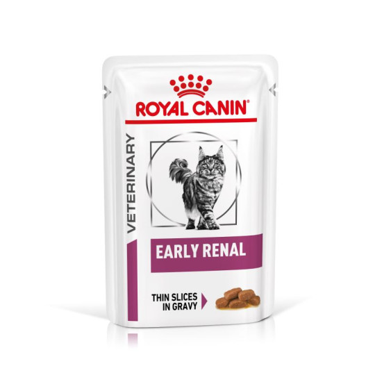 Royal Canin - Early Renal κομματάκια σε σάλτσα CAT (φακελάκι)  85gr