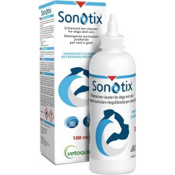 Καθαριστικό αυτιών για σκύλο και γάτα SONOTIX 120ml