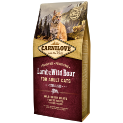 Carnilove® Cat Adult Lamb & Wild Boar 6kg