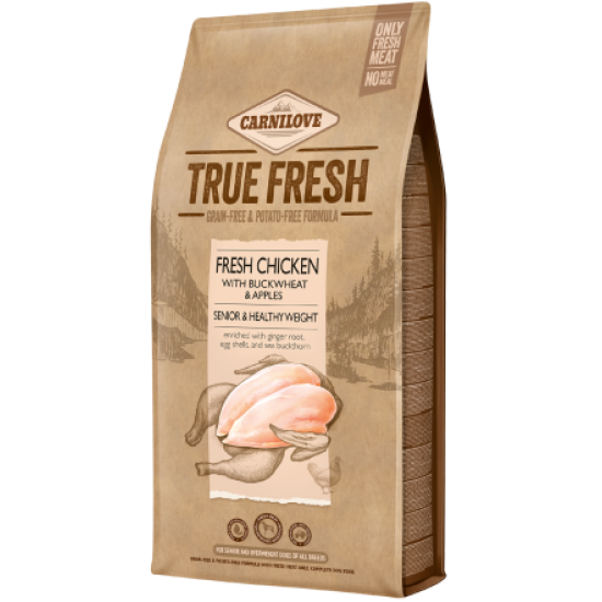 Carnilove True Fresh® Dog Senior & Health Weight Chicken 1.4kg